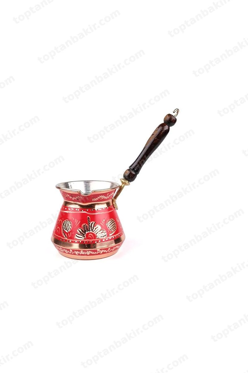 Erzincan Hand-Engraved Bulbous Copper Cezve – 4 Cup
