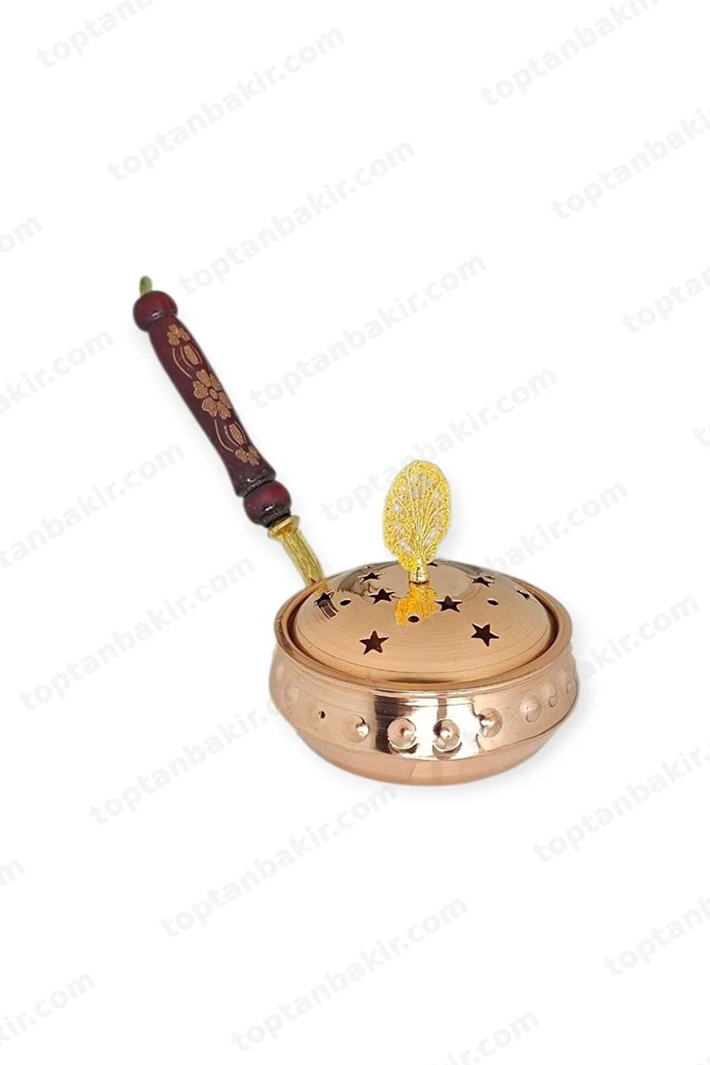 Handmade Copper Incense Burner – Large
