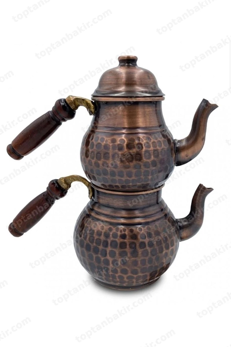 Antiqued Copper Tea Kettle – Small