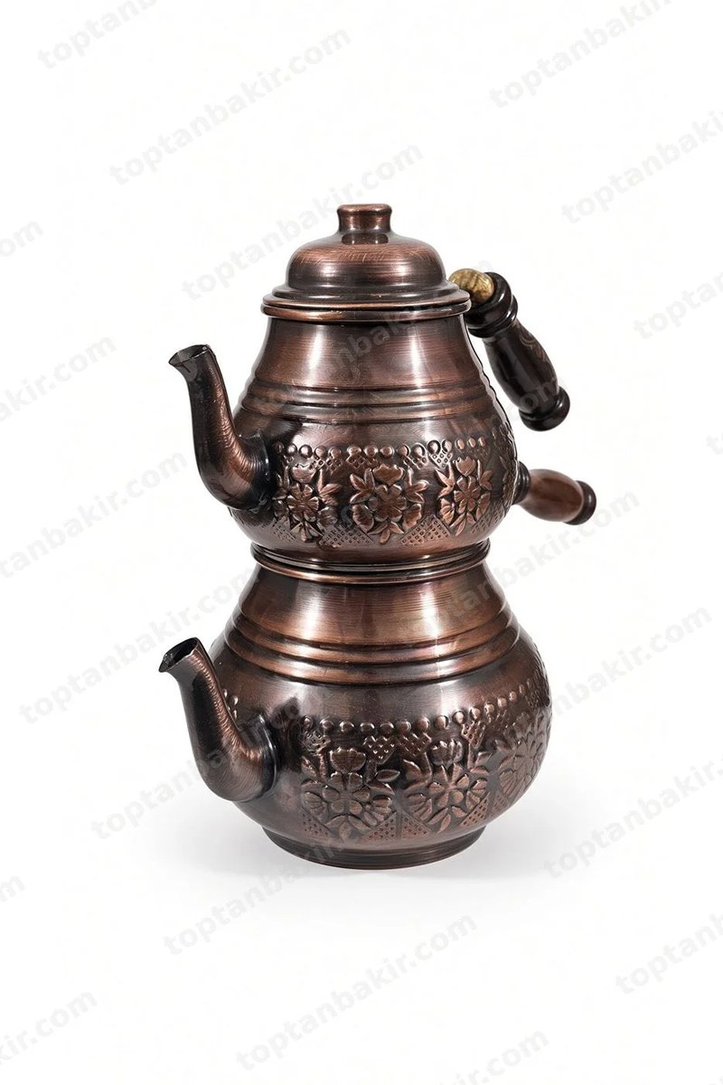 Oksidain Series Oxidized Copper Tea Kettle – 2.8 LT